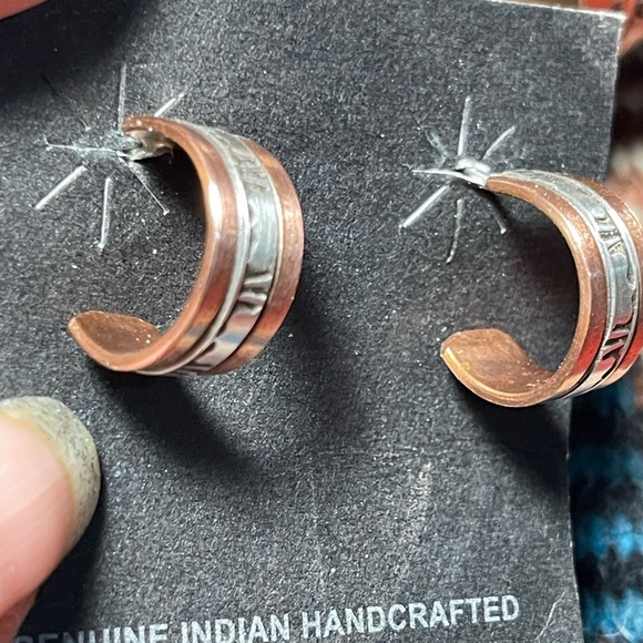 SOLD ….Beautiful Sterling and Copper Set - Picture 2 of 10